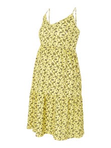 MAMA.LICIOUS MLVIKY Gravidklänning -Yellow Cream - 20015904