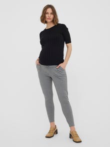 MAMA.LICIOUS Pantalons Loose Fit -Medium Grey Melange - 20015988