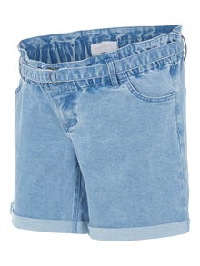 MAMA.LICIOUS Vente-shorts -Light Blue Denim - 20016008