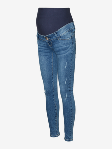 MAMA.LICIOUS Maternity-jeans -Medium Blue Denim - 20016015