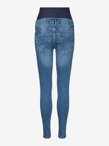 MAMA.LICIOUS Umstands-jeans -Medium Blue Denim - 20016015