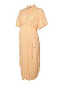 MAMA.LICIOUS VMMJENNY Sukienka Ciążowa -Parfait Pink - 20016022