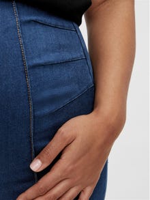 MAMA.LICIOUS Krój slim Curve Jegginsy -Medium Blue Denim - 20016121