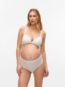 MAMA.LICIOUS MLAIRA Nursing Bra -Snow White - 20016171
