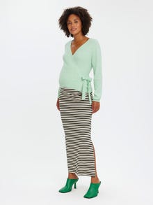 MAMA.LICIOUS Faldas Cintura alta -Whitecap Gray - 20016233