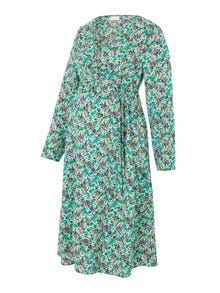 MAMA.LICIOUS MLBREE Sukienka Ciążowa -Ming Green - 20016234