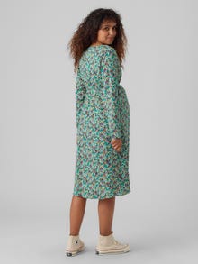 MAMA.LICIOUS MLBREE Sukienka Ciążowa -Ming Green - 20016234
