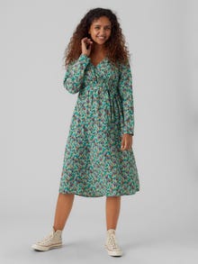 MAMA.LICIOUS MLBREE Sukienka Ciążowa -Ming Green - 20016234