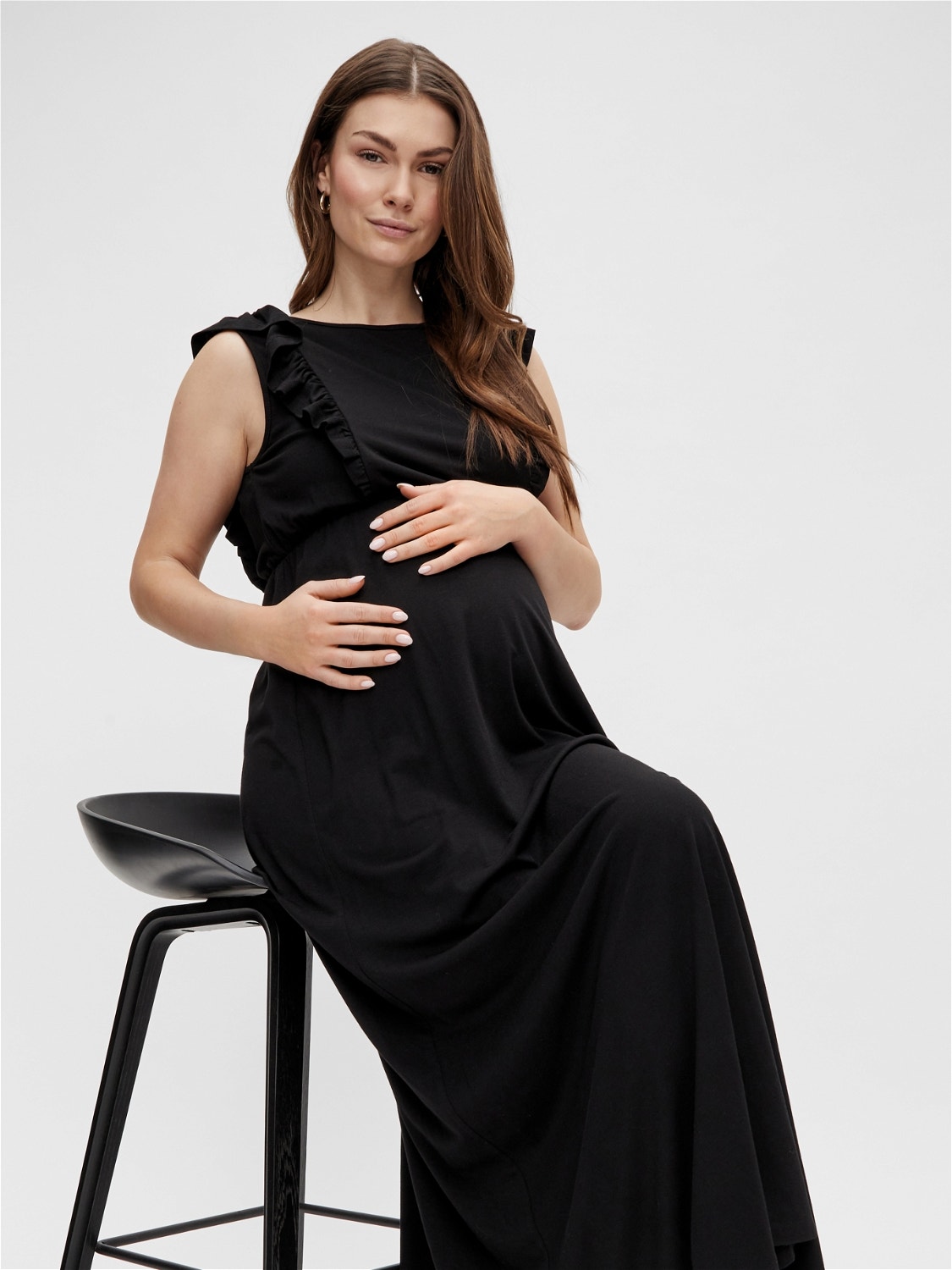 MAMA.LICIOUS Maternity-dress -Black - 20016333