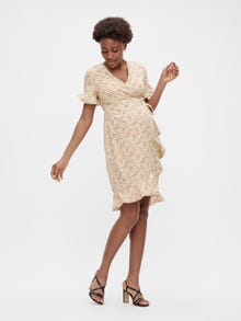 MAMA.LICIOUS VMMHENNA Vestido de Maternidad -Snow White - 20016361