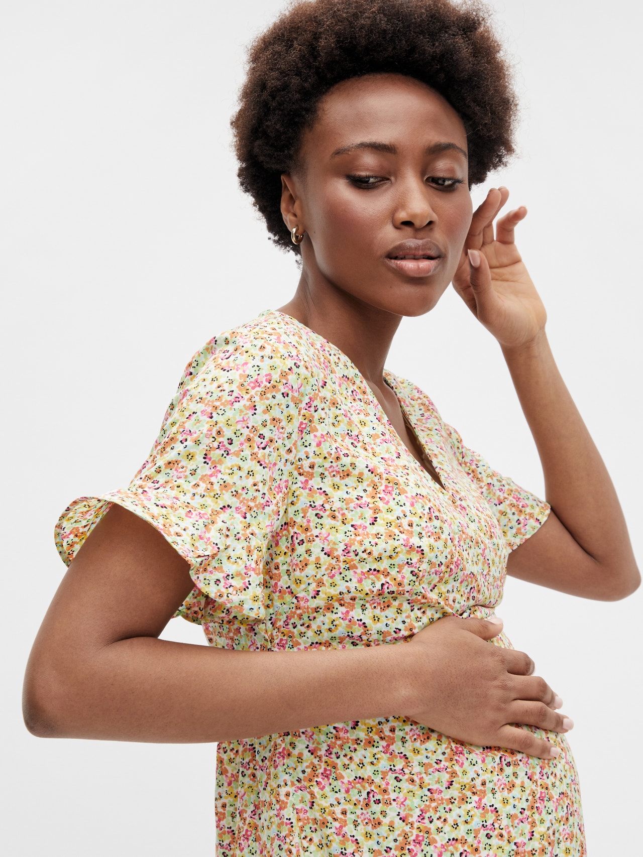 MAMA.LICIOUS VMMHENNA Vestido de Maternidad -Snow White - 20016361