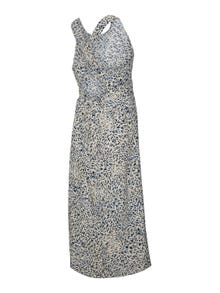 MAMA.LICIOUS Krój pudelkowy Okragly dekolt Sukienka -Silver Lining - 20016386