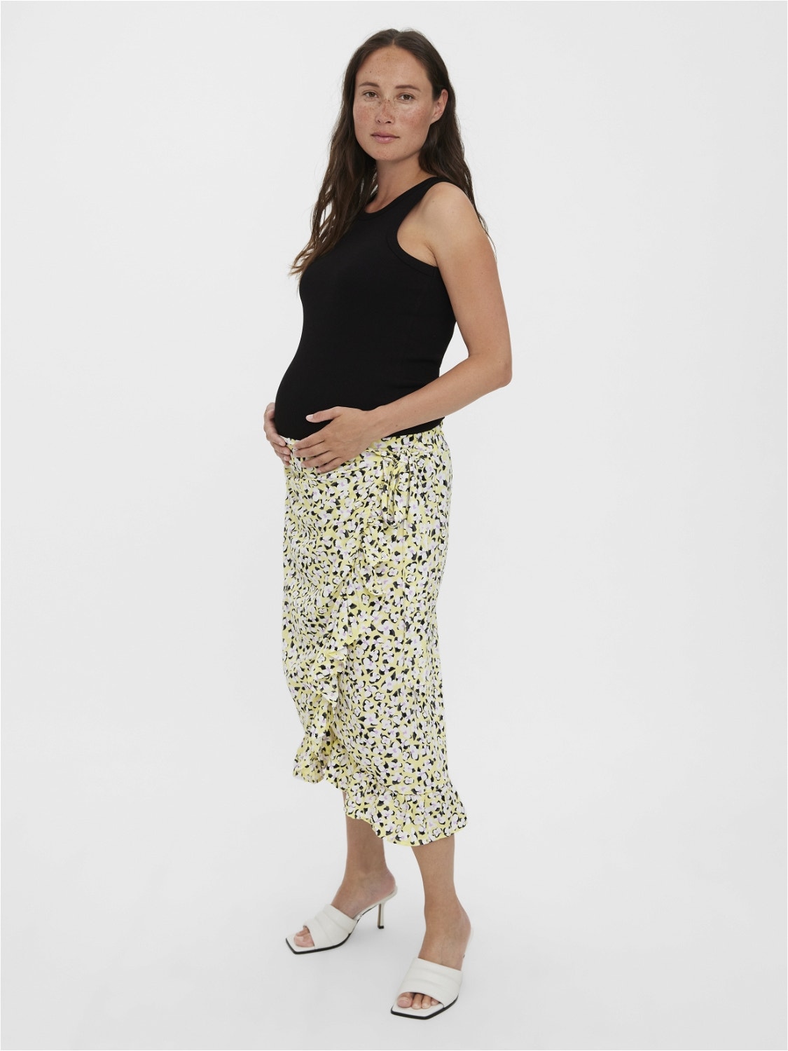 MAMA.LICIOUS Maternity-skirt -Lemon Meringue - 20016398