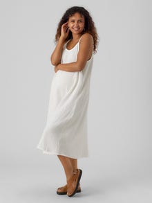 MAMA.LICIOUS VMMNATALI Robe de Maternité -Snow White - 20016414