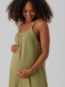MAMA.LICIOUS Maternity-dress -Sage - 20016414