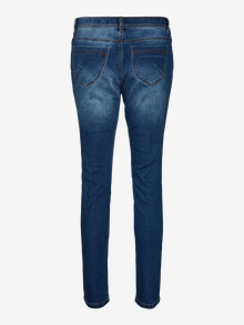 MAMA.LICIOUS Krój slim Jeans -Medium Blue Denim - 20016422