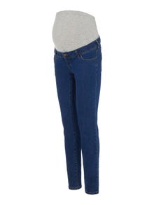 MAMA.LICIOUS Slim Fit Jeans -Dark Blue Denim - 20016445