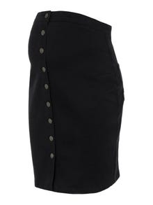 MAMA.LICIOUS MLVILLA Graviditetsnederdel -Black Denim - 20016527