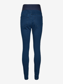 MAMA.LICIOUS Maternity-jeggings -Medium Blue Denim - 20016535
