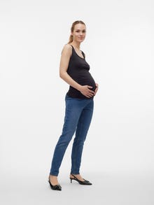 MAMA.LICIOUS Maternity-jeggings -Medium Blue Denim - 20016535