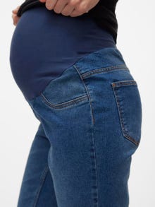 MAMA.LICIOUS Jeggings Slim Fit Taille extra haute -Medium Blue Denim - 20016535