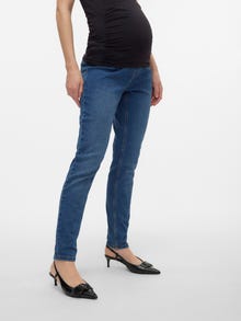 MAMA.LICIOUS Maternity-jeggings -Medium Blue Denim - 20016535