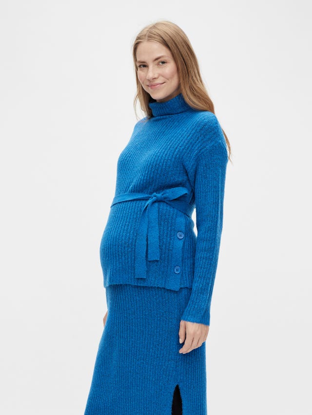 MAMA.LICIOUS Knitted maternity-pullover - 20016554