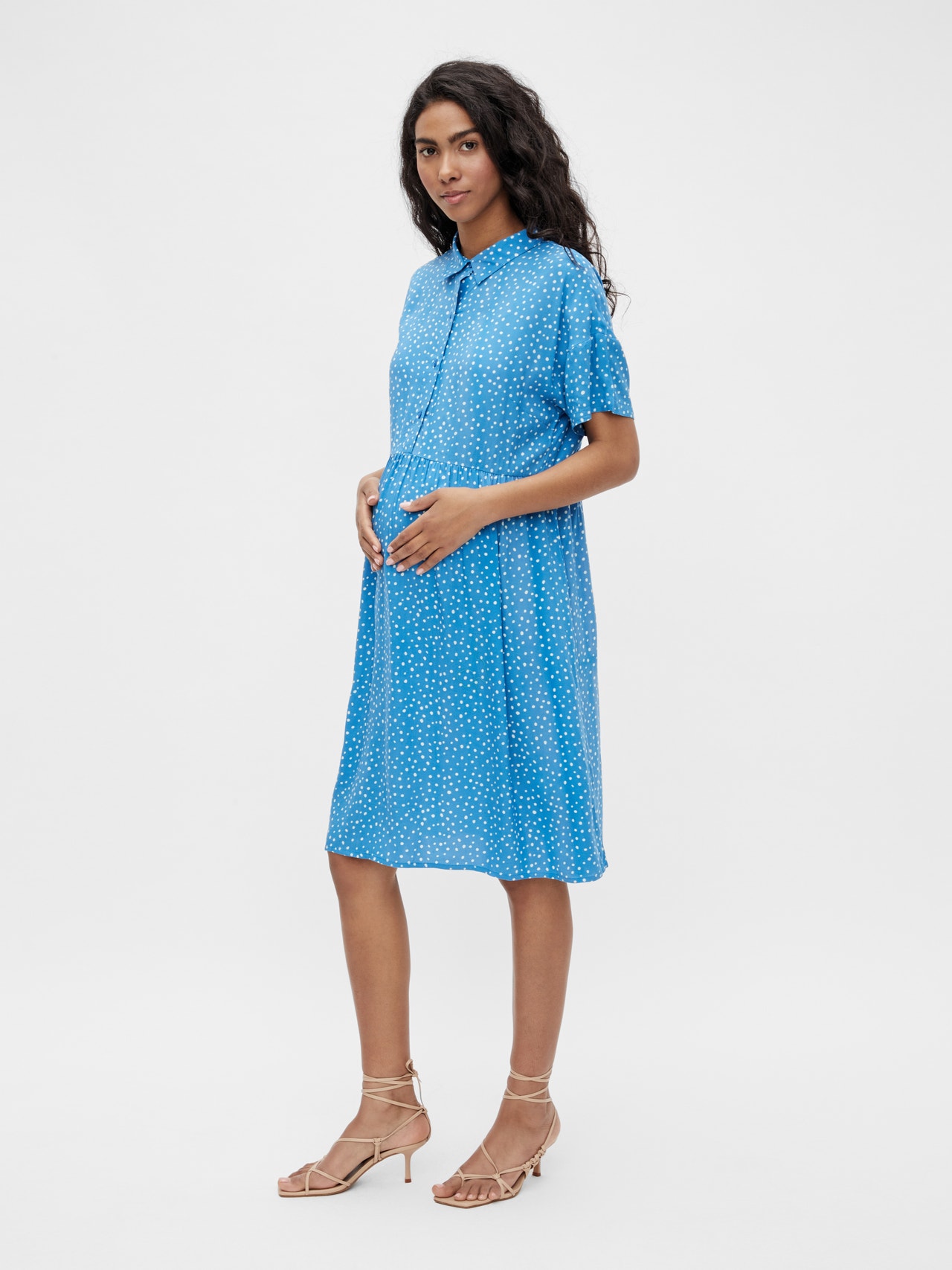 MAMA.LICIOUS vente-kjole -French Blue - 20016560