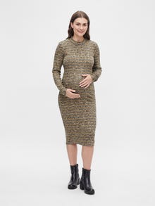 MAMA.LICIOUS Maternity-dress -Honey Mustard - 20016733