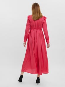 MAMA.LICIOUS Robes Regular Fit Col rond -Raspberry - 20016930