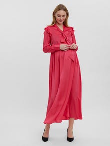 MAMA.LICIOUS Robes Regular Fit Col rond -Raspberry - 20016930
