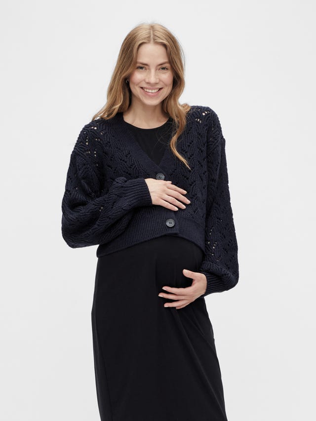 MAMA.LICIOUS Knitted maternity-cardigan - 20016943