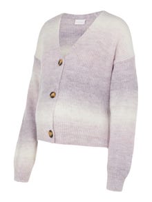 MAMA.LICIOUS Knitted maternity-cardigan -Wisteria - 20016954