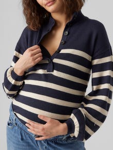 MAMA.LICIOUS Umstands-strickpullover -Parisian Night - 20016983