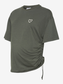 MAMA.LICIOUS Klasikinis kirpimas Apskrita apykaklė Palaidinės -Climbing Ivy - 20017057