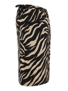 MAMA.LICIOUS Falda larga Cintura alta -Black - 20017231