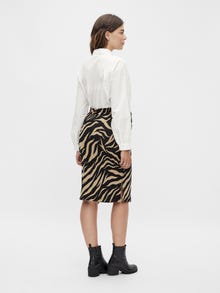 MAMA.LICIOUS Falda larga Cintura alta -Black - 20017231
