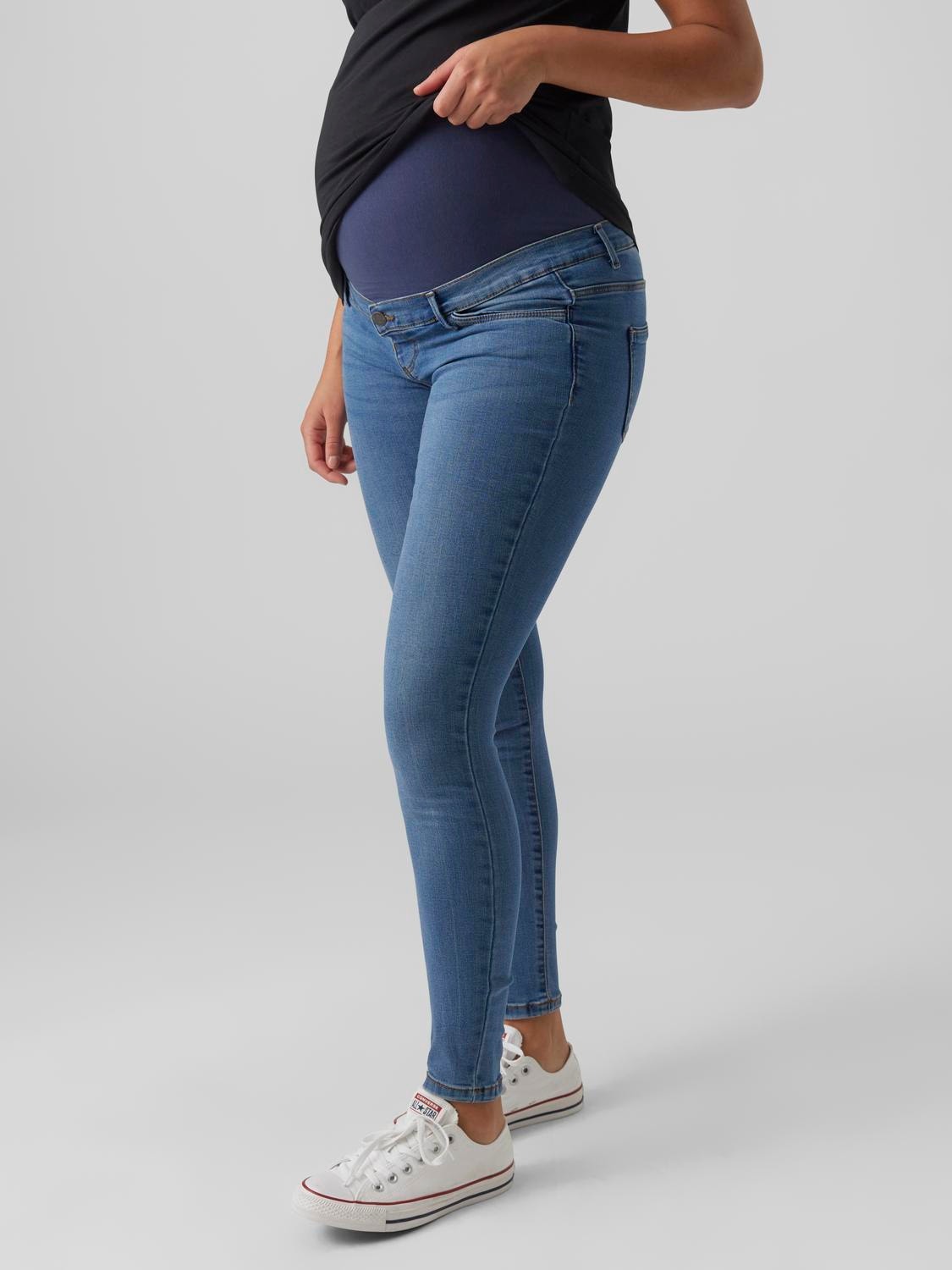 MAMA.LICIOUS Skinny fit Jeans -Medium Blue Denim - 20017298