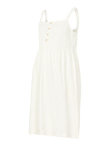 MAMA.LICIOUS Mamma-kjole -Whitecap Gray - 20017303