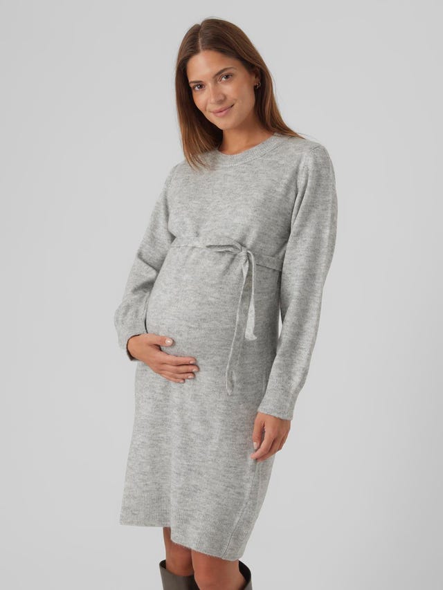 MAMA.LICIOUS Knitted maternity-dress - 20017356