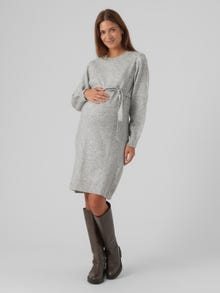 MAMA.LICIOUS MLNEWANNE Maternity Dress -Light Grey Melange - 20017356
