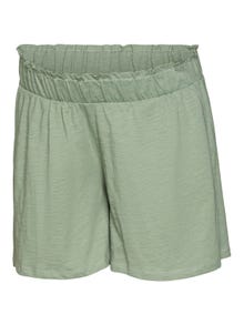 MAMA.LICIOUS Shorts Loose Fit Taille basse -Green Bay - 20017427
