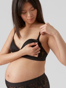 MAMA.LICIOUS MLHAILEE Sujetador de Lactancia -Black - 20017435