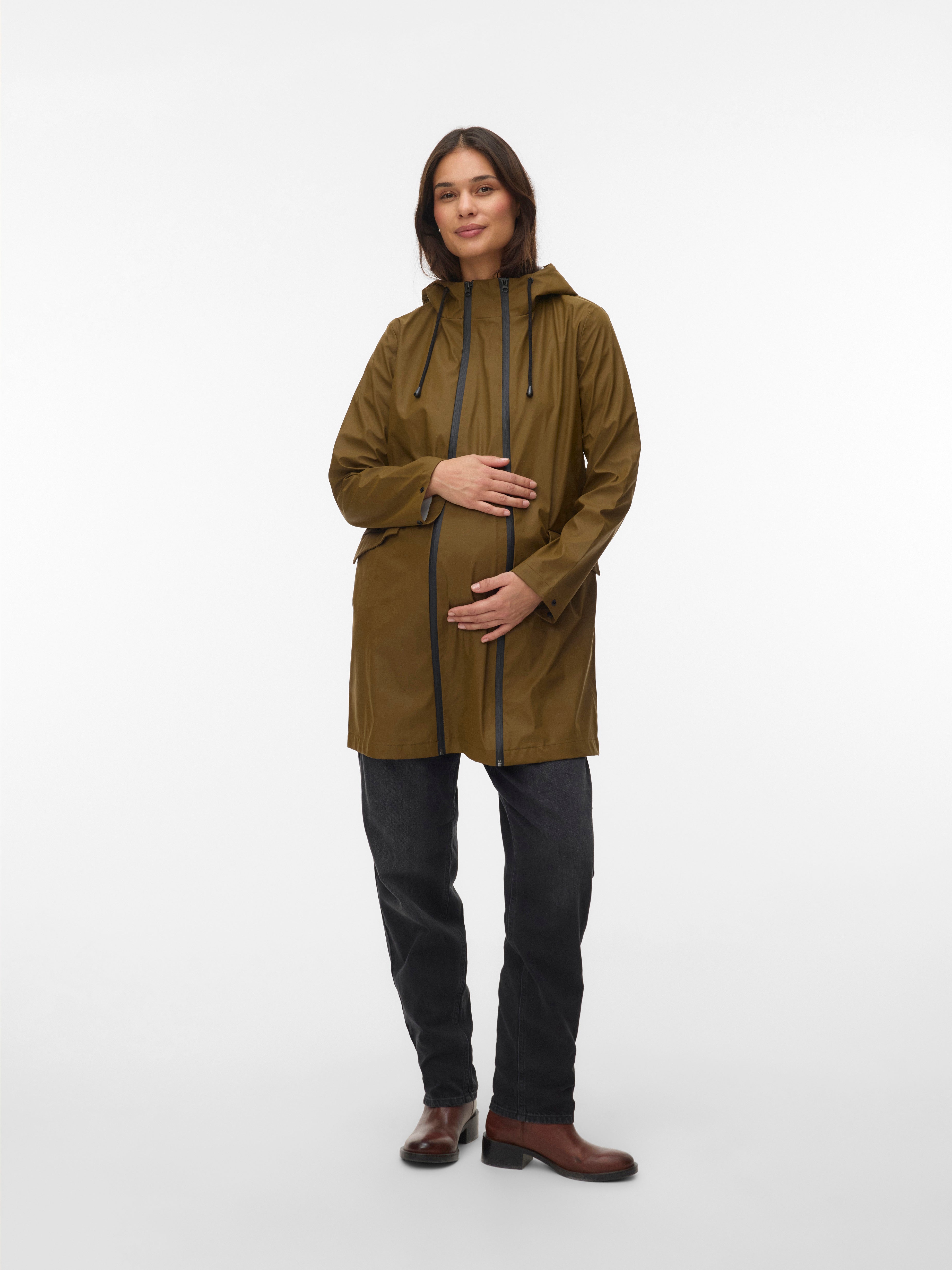 Umstands-Regenjacke | Hellbraun | MAMA.LICIOUS®