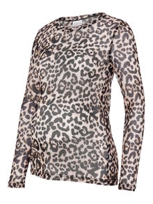 MAMA.LICIOUS Maternity-top -Oatmeal - 20017618