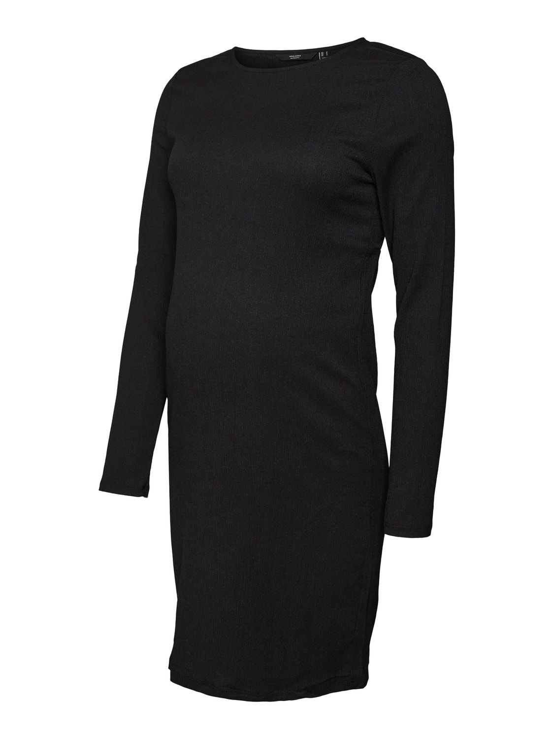 MAMA.LICIOUS Robes Regular Fit Col en V -Black - 20017811