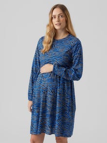 MAMA.LICIOUS vente-kjole -Strong Blue - 20017840