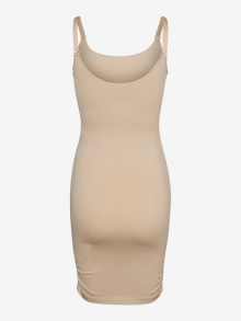 MAMA.LICIOUS MLHEAL Vestido de Maternidad -Mellow Buff - 20017858