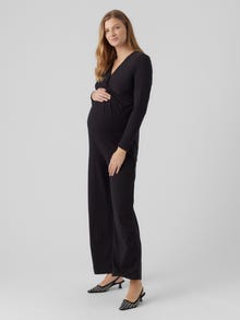 MAMA.LICIOUS MLRYLAN Graviditetsjumpsuit -Black - 20017894