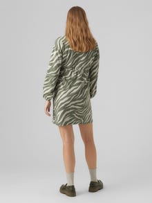 MAMA.LICIOUS MLYATES Maternity Dress -Whitecap Gray - 20017913